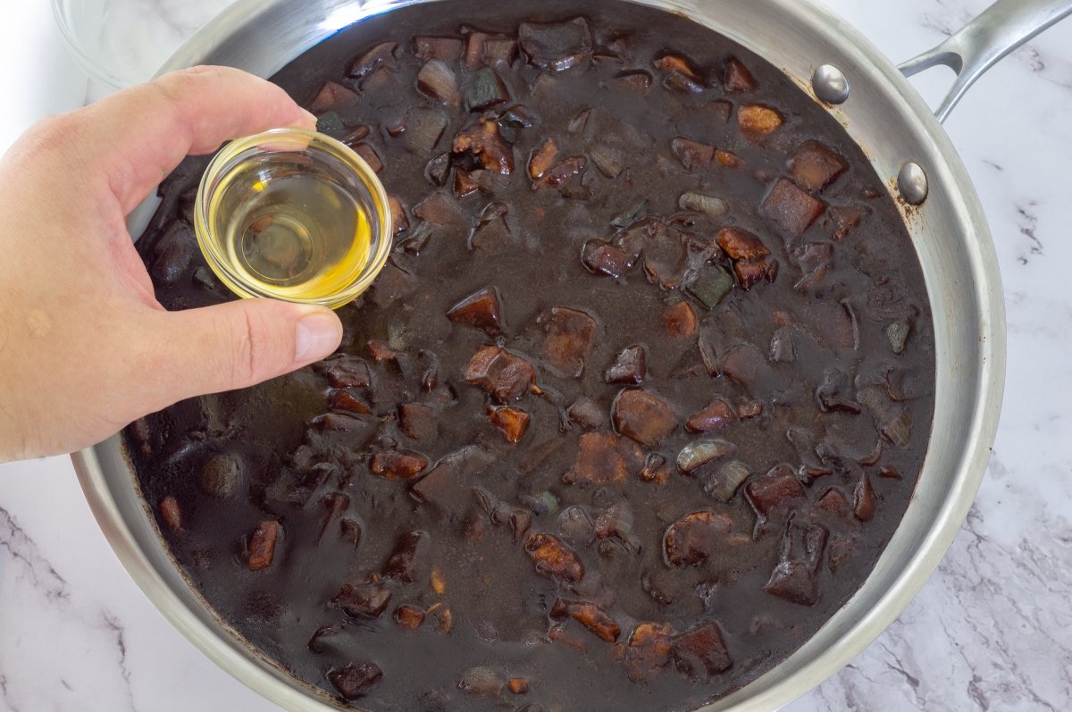 Aceite de sésamo para los jajangmyeon