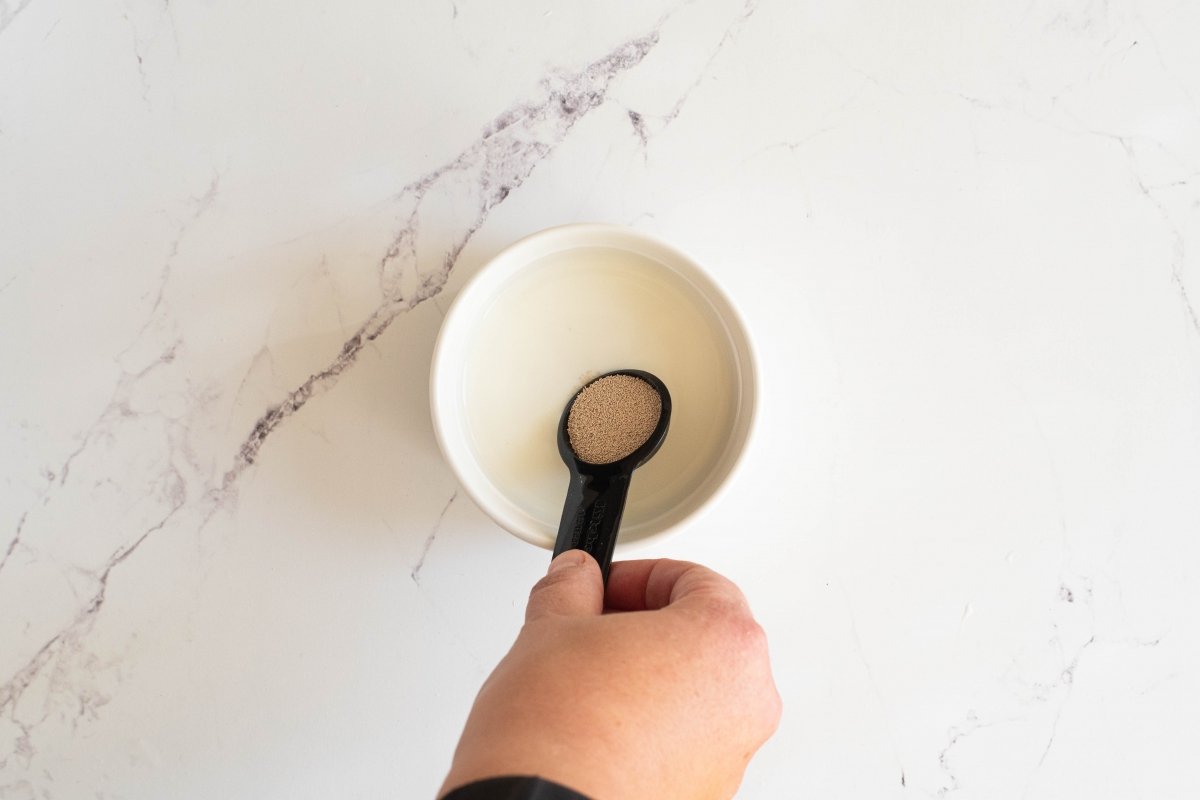 Activamos la levadura del stollen