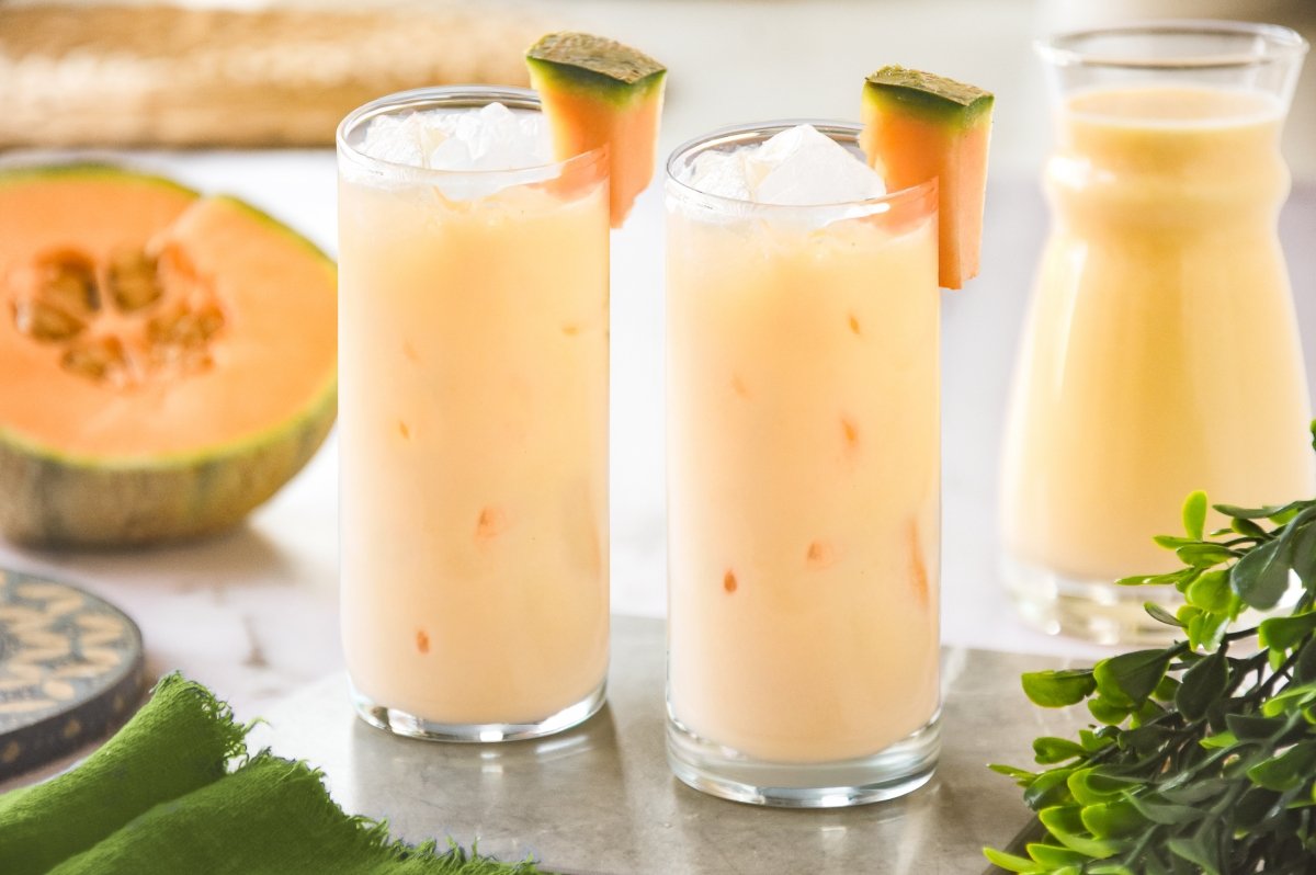Agua de melón mexicana