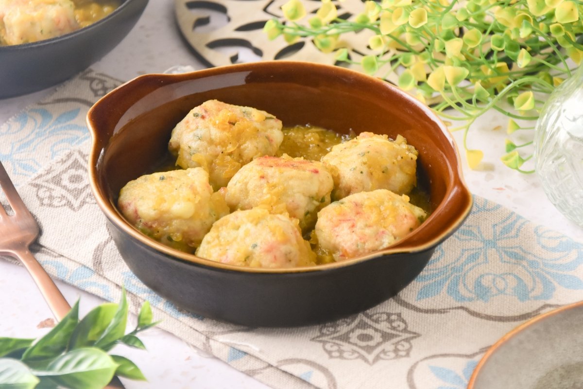 Albóndigas de marisco