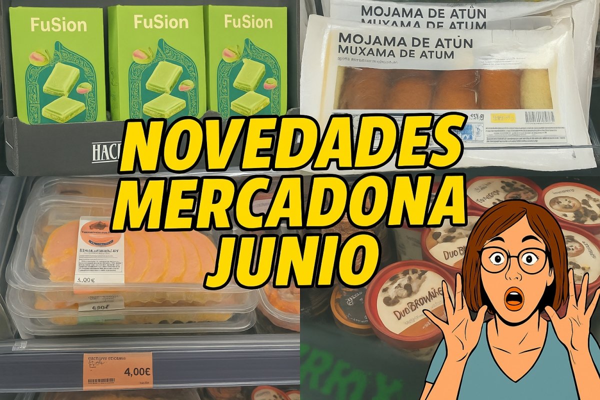 Algunas novedades de Mercadona en junio de 2025