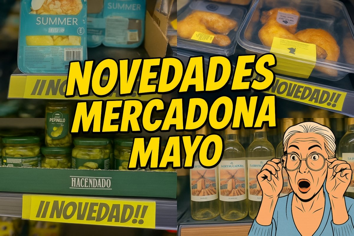Algunos de los nuevos productos de Mercadona en mayo