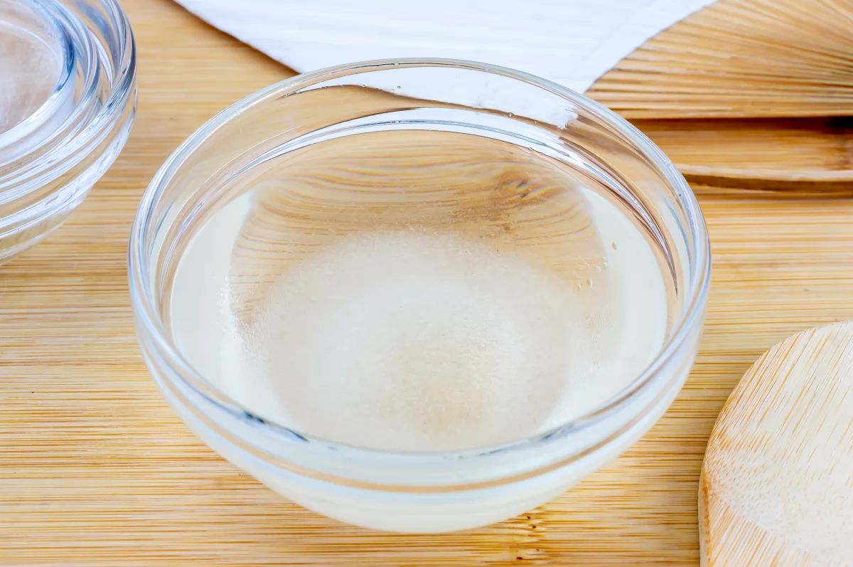 Aliño del arroz para sushi