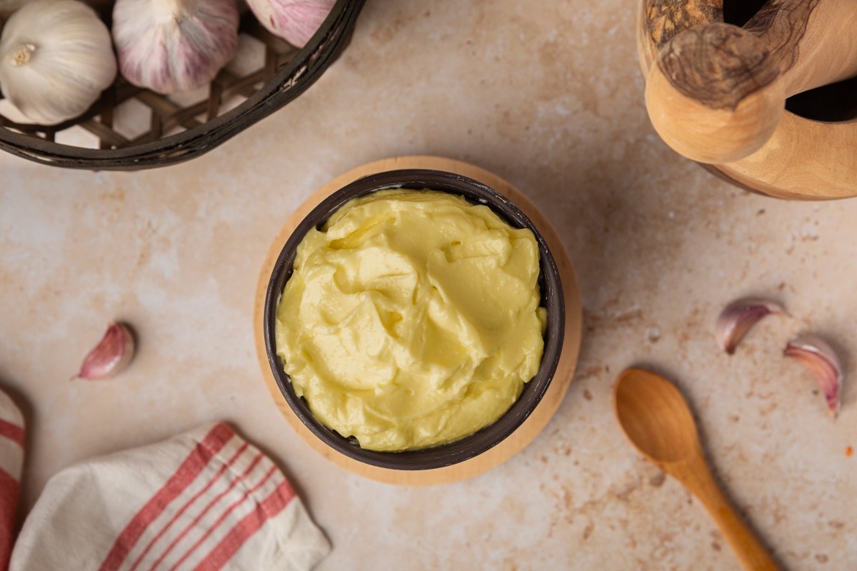 Alioli en Thermomix preparado