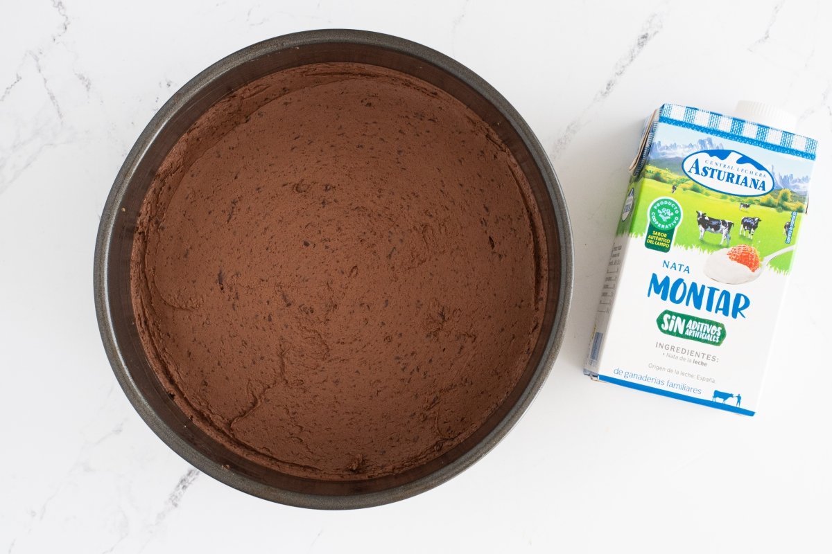 Alisamos la mousse de chocolate