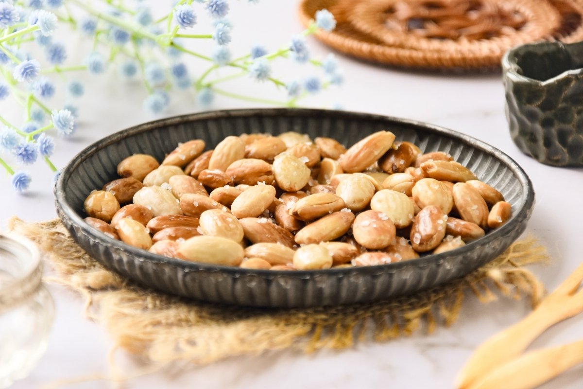 Almendras fritas caseras