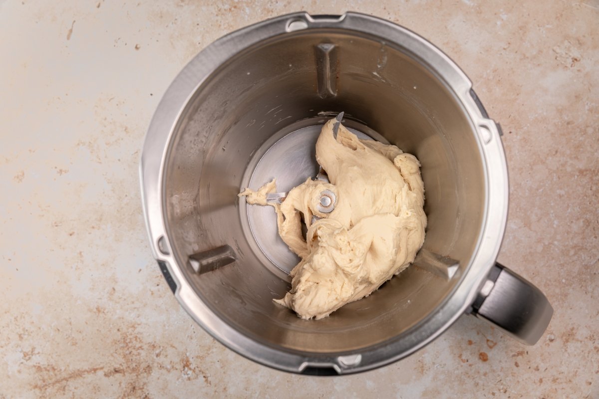 Amasado del pan bao en Thermomix