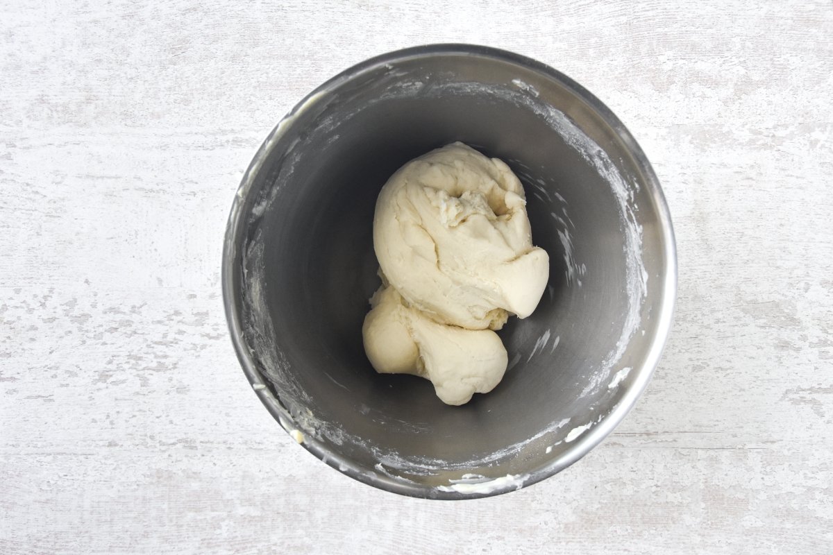 Amasamos el shokupan