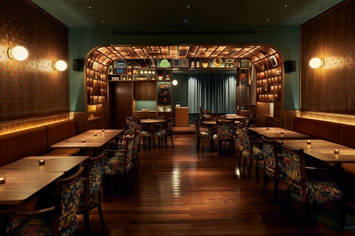 Ambiente del restaurante Encanto de José Avillez en Lisboa
