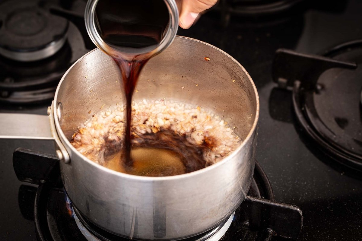 Añadimos el vino Pedro Ximénez