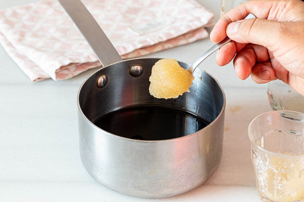 Añadimos la gelatina