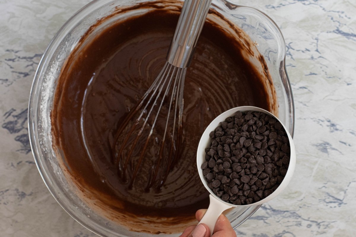 Add Chocolate Chips to Chocolate Cake