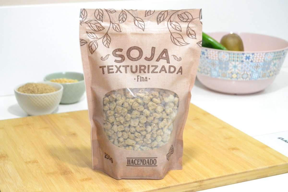 Analizamos un paquete de soja texturizada fina de Mercadona