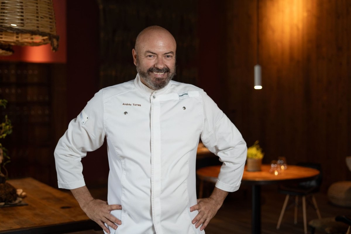 Andrés Torres ganador del Basque Culinary World Prize 2024 en su restaurante Casa Nova