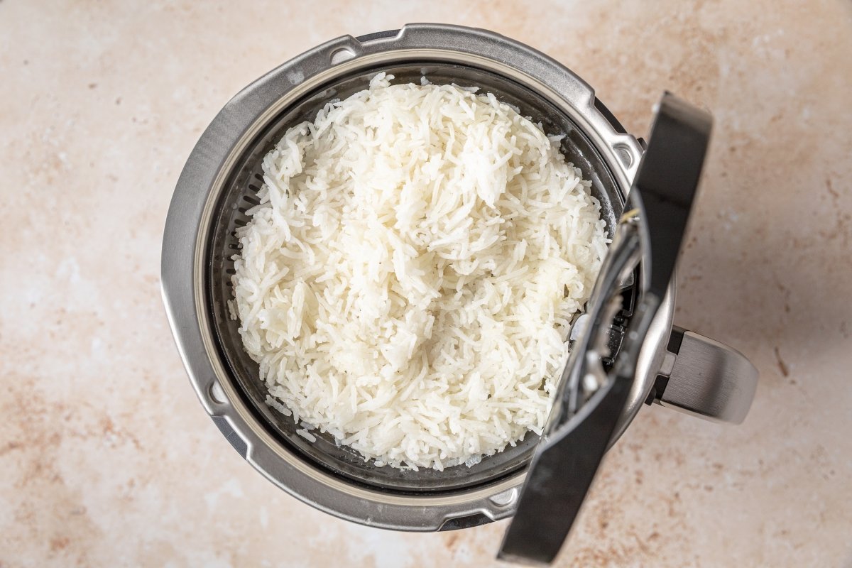 Arroz basmati en Thermomix cocido