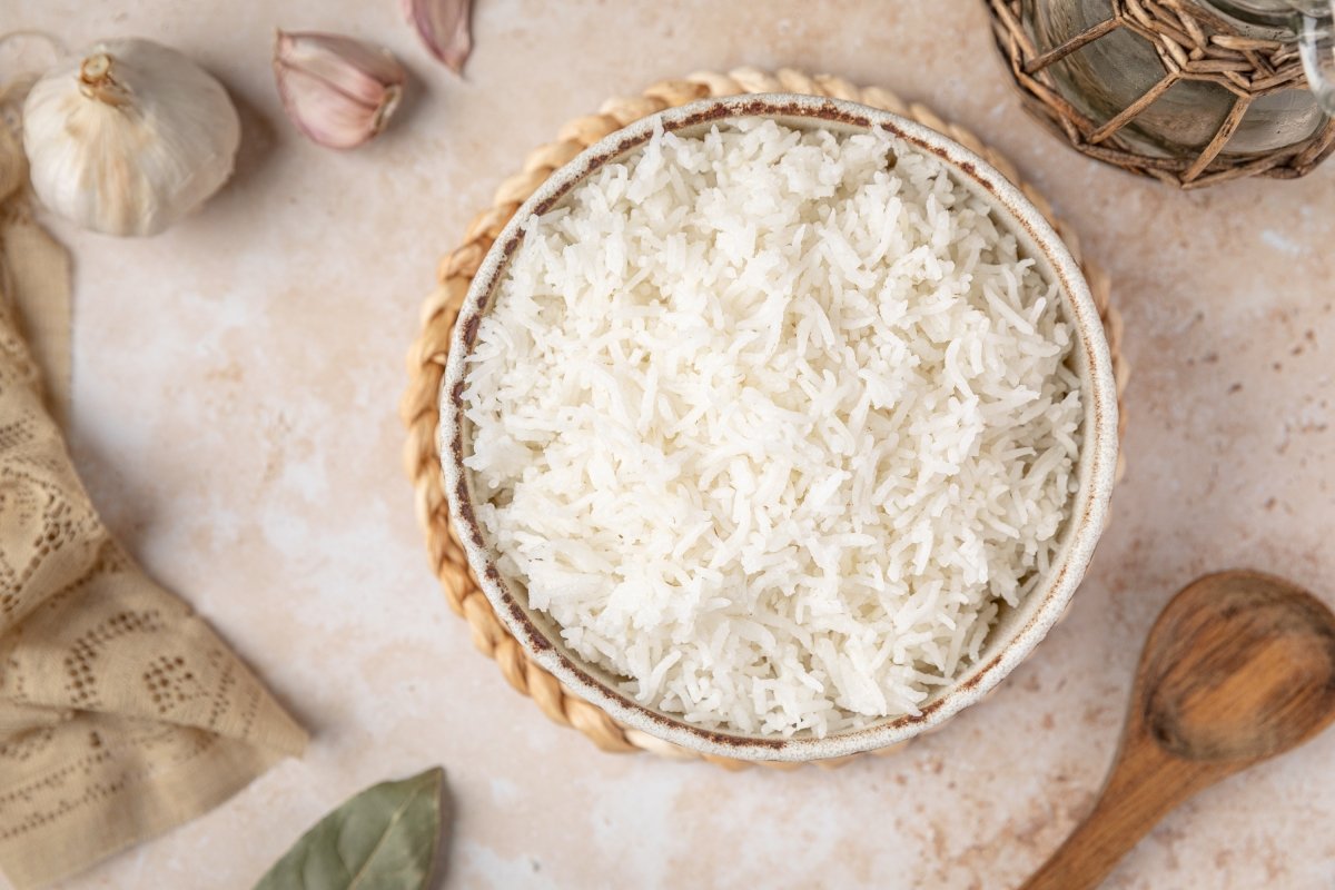 Arroz basmati en Thermomix preparado