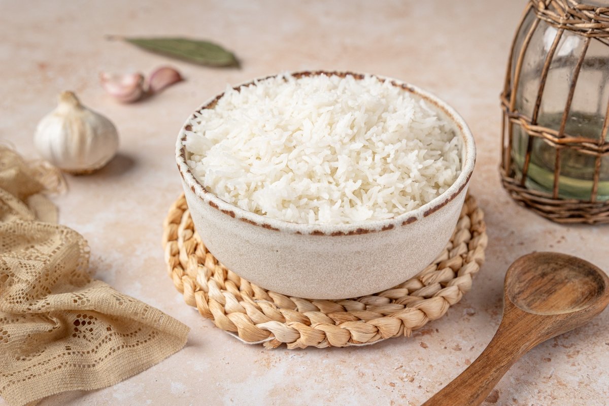 Arroz basmati en Thermomix servido