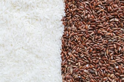 Diferencia entre arroz blanco y arroz integral
