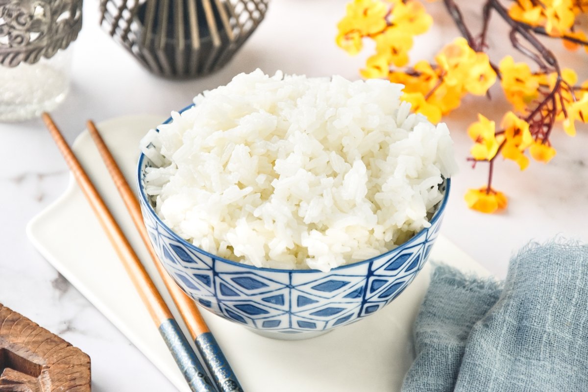 Arroz jazmín casero