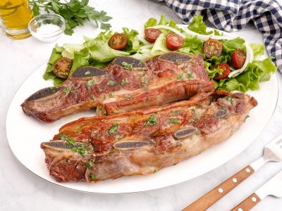 Asado de tira a la plancha