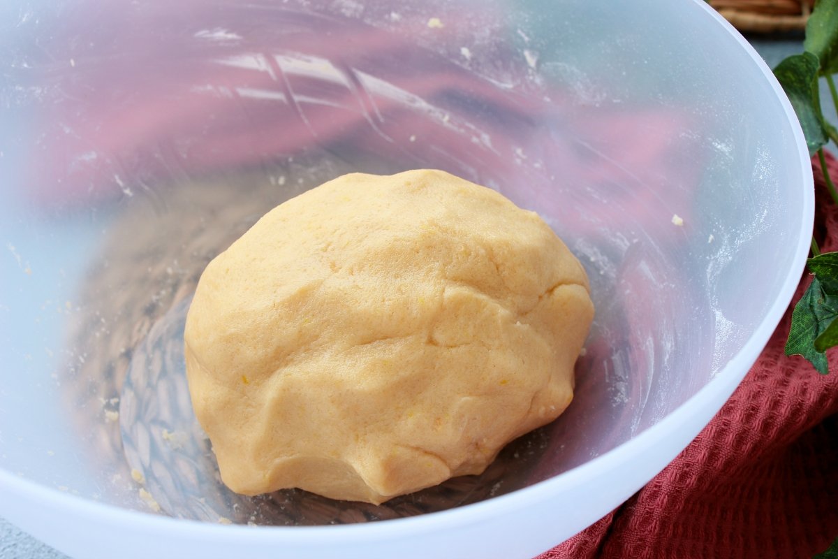 Appearance of frola pasta dough