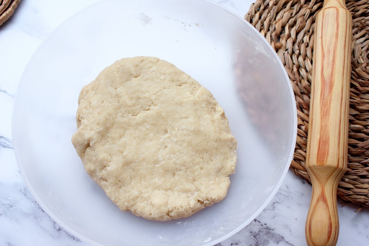 Appearance of the dough once the butter is integrated