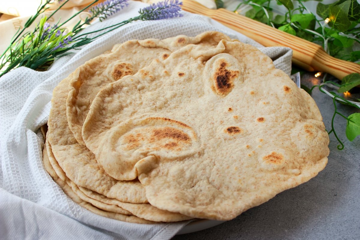 Aspect of the Italian piadinas once made