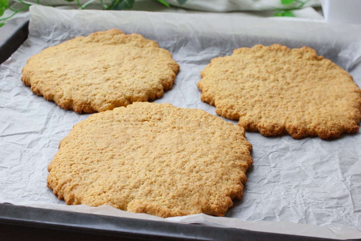 Aspecto de las tortas de San Blas recién horneadas