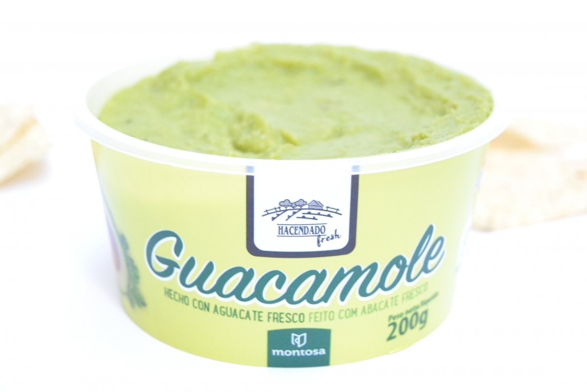 Aspecto del guacamole de Hacendado a la venta en Mercadona