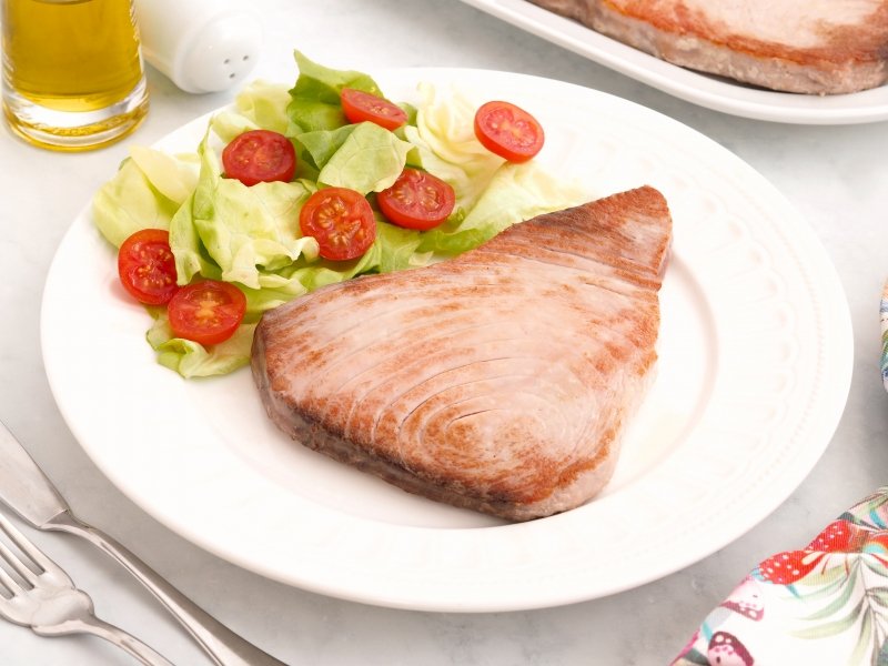 Atún a la plancha
