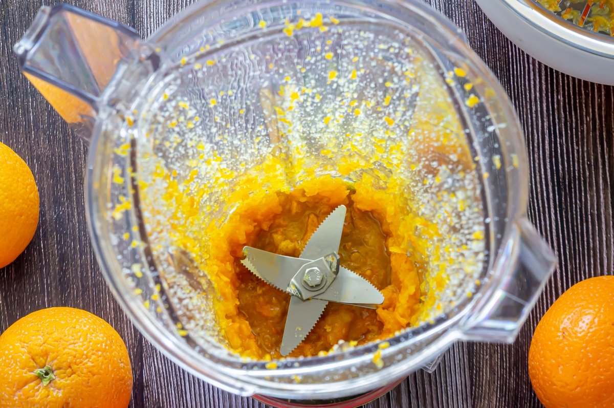 Azúcar aromatizado de naranja para el granizado