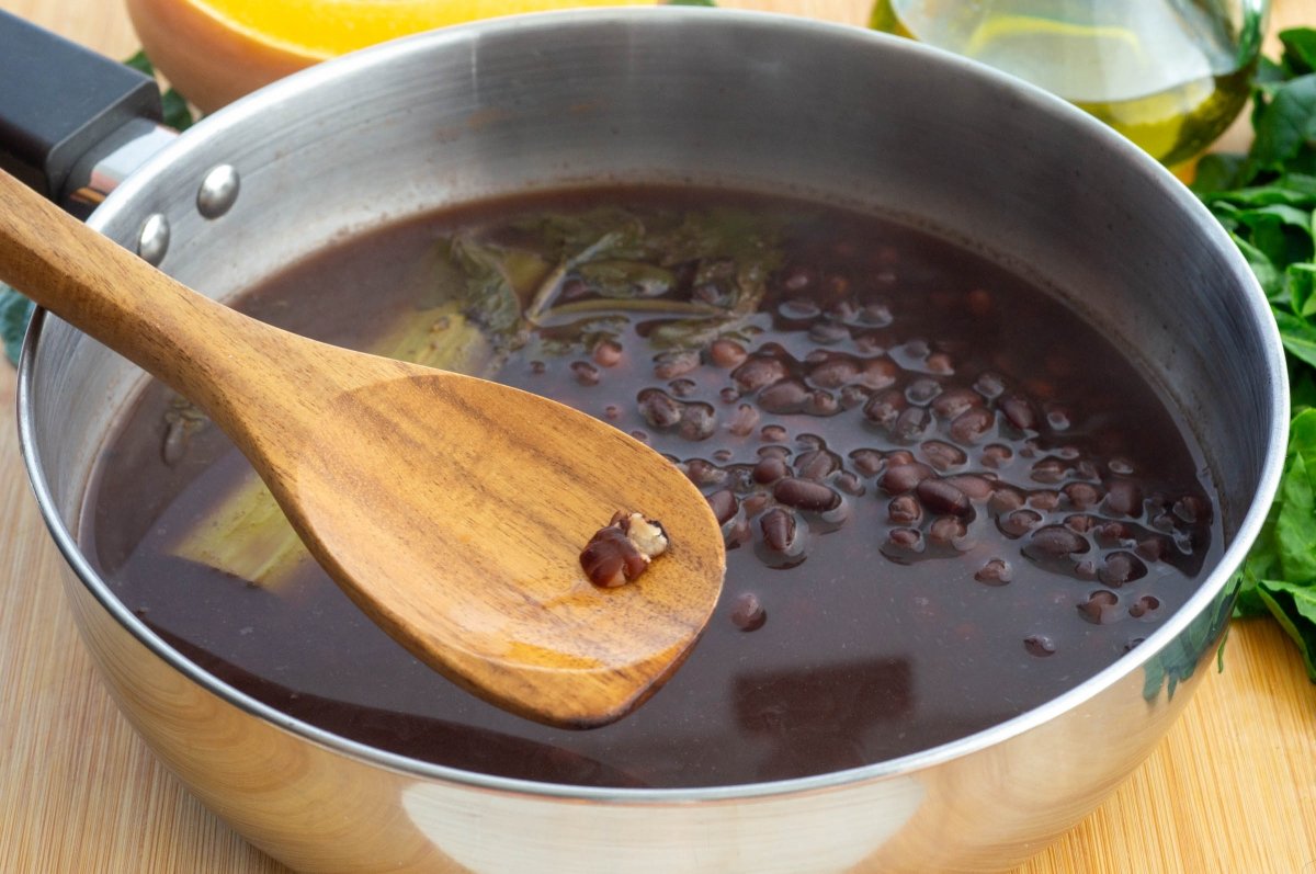 Azukis para hacerlas estofadas con calabaza y verduras