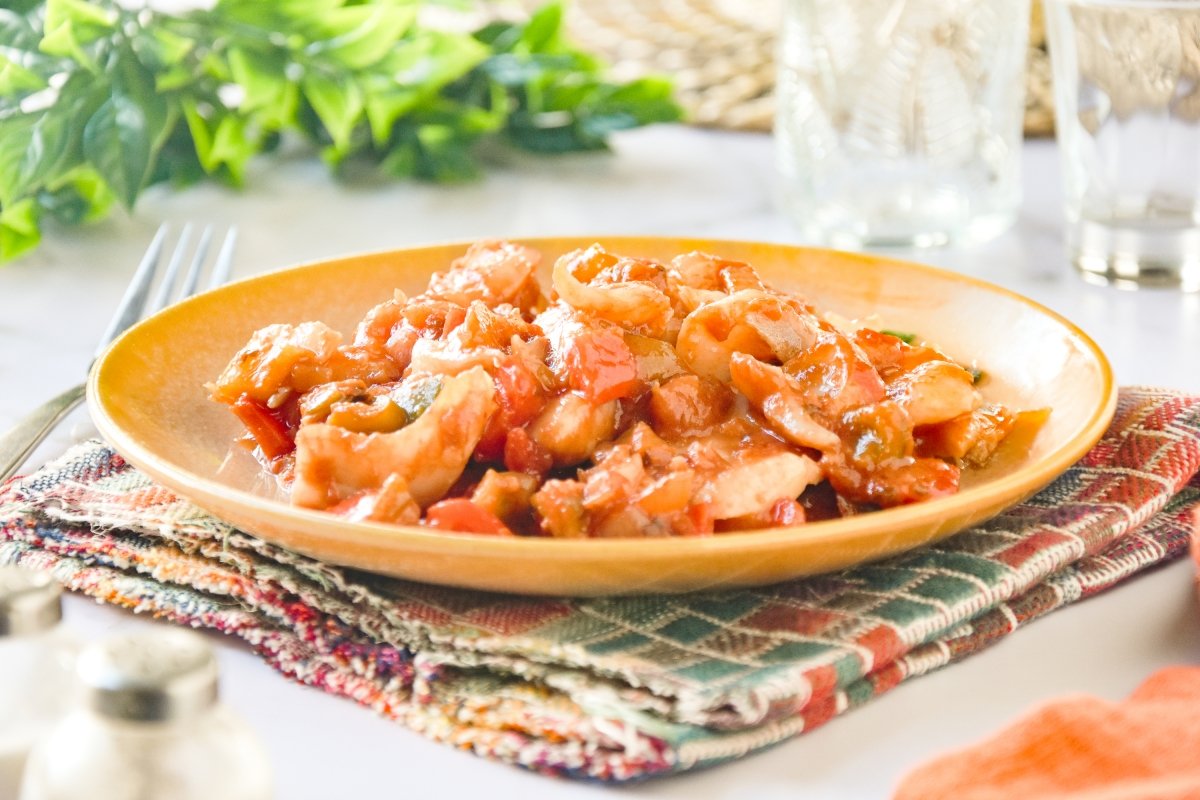 Bacalao al ajoarriero casero