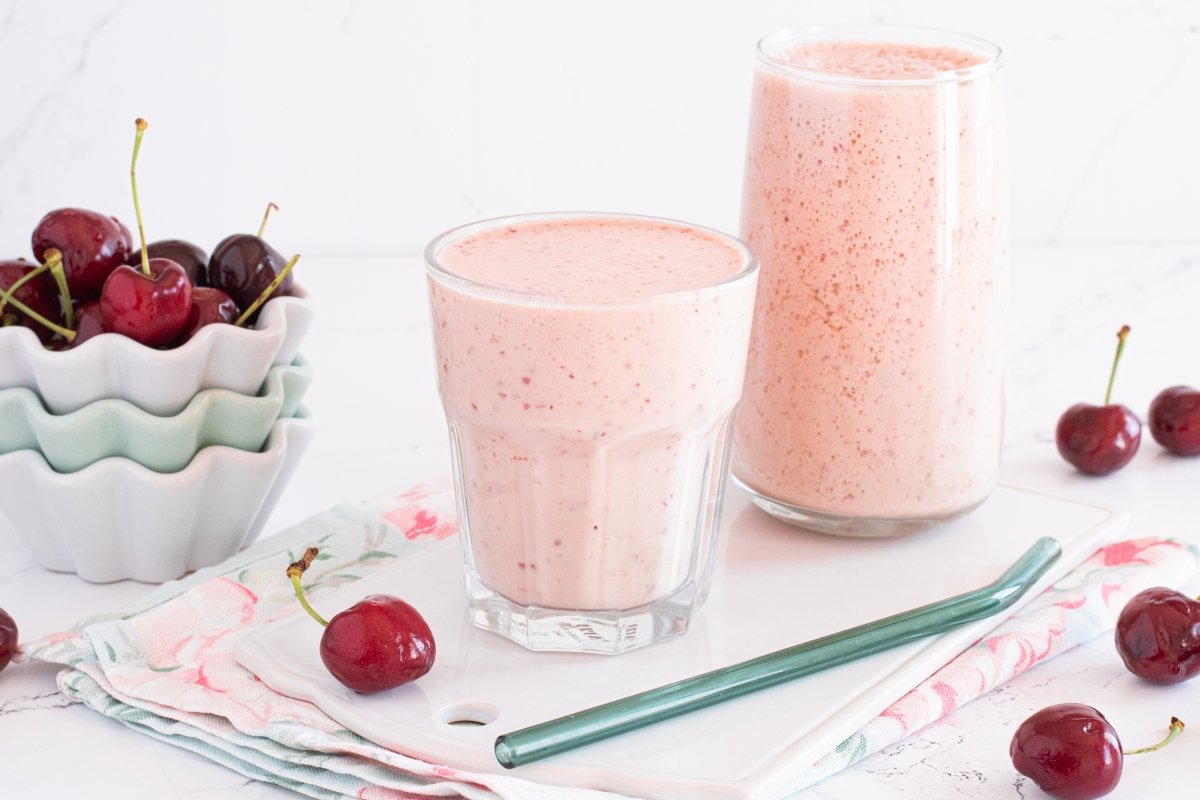 Batido de cerezas