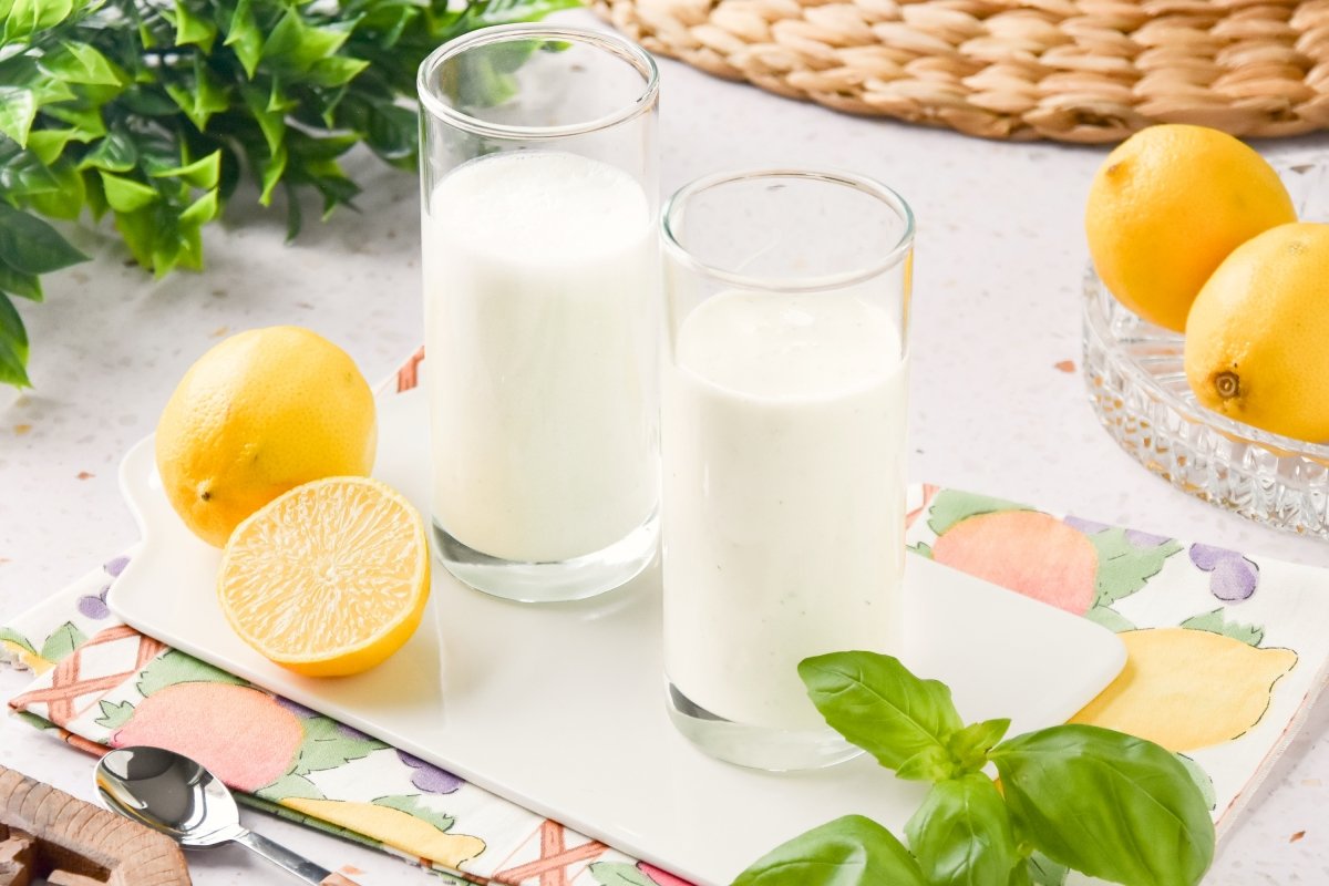 Batido de limón listo para tomar
