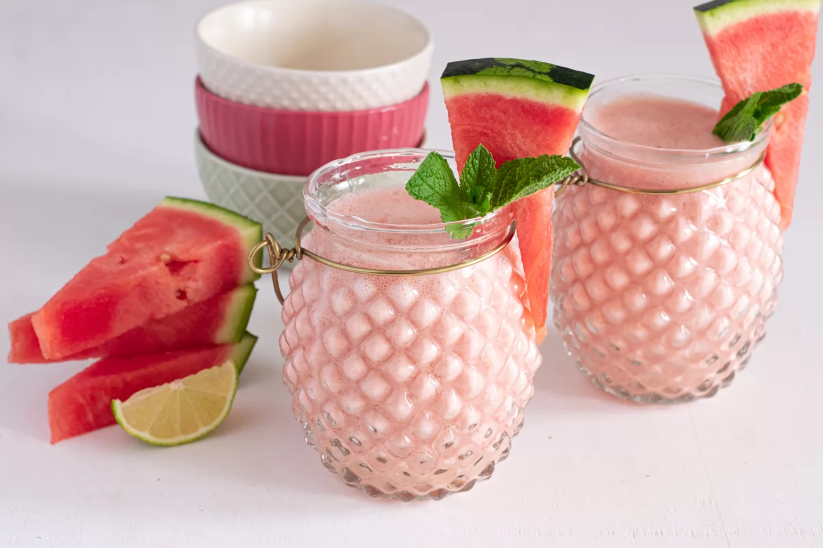 Batido de sandía 1 Batido de sandía
