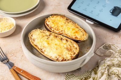 Berenjenas rellenas en Thermomix