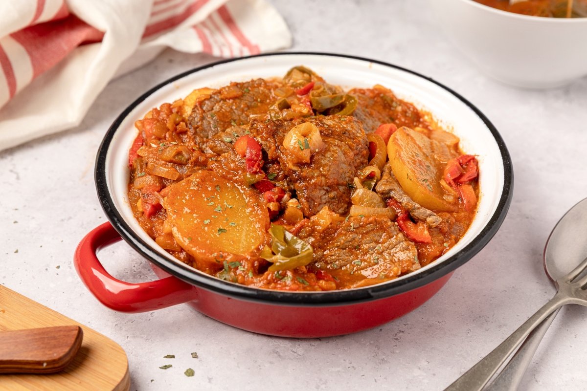 Bifes a la criolla