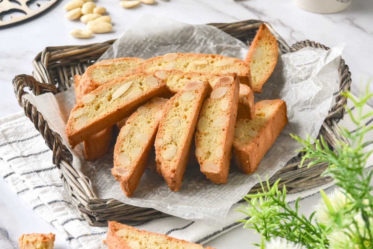 Biscotti listos para comer