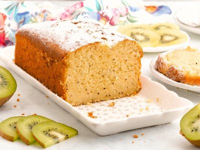 Bizcocho de kiwi