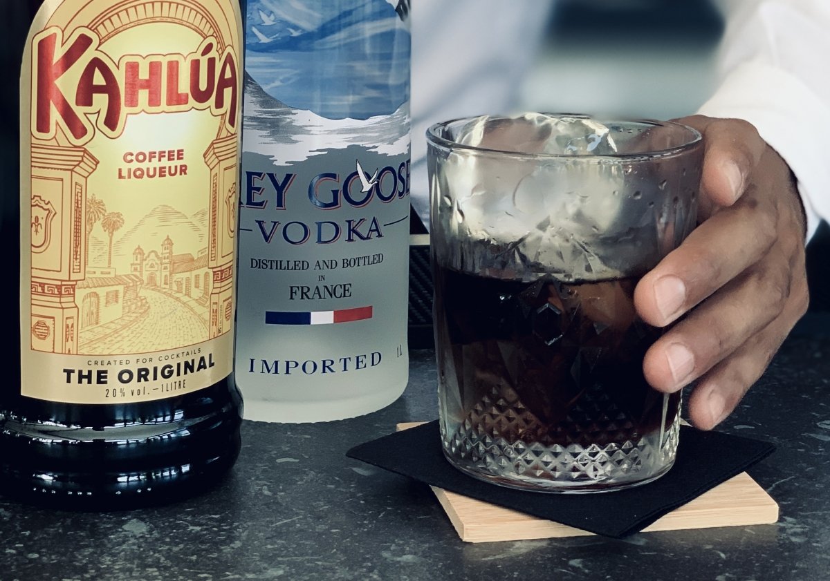 Black Russian coctel