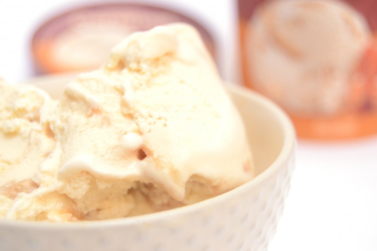 Bolas de helado de caramelo salado novedad en Mercadona