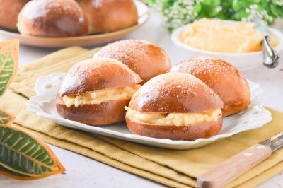 Bollos de mantequilla de Bilbao