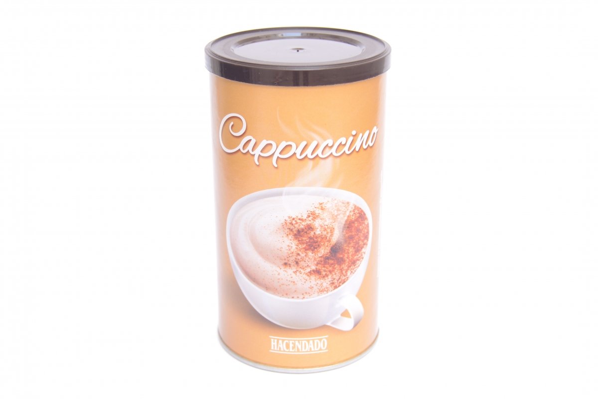 Bote de cappuccino soluble Hacendado