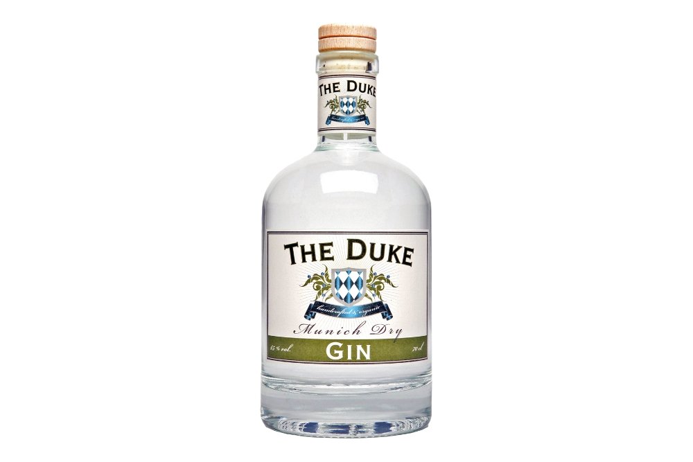 Botella de la ginebra The Duke