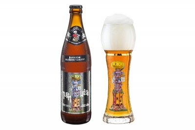 Kuchlbauer Turmweisse, la obra de Hundertwasser hecha cerveza de trigo