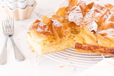 Bougatsa griega