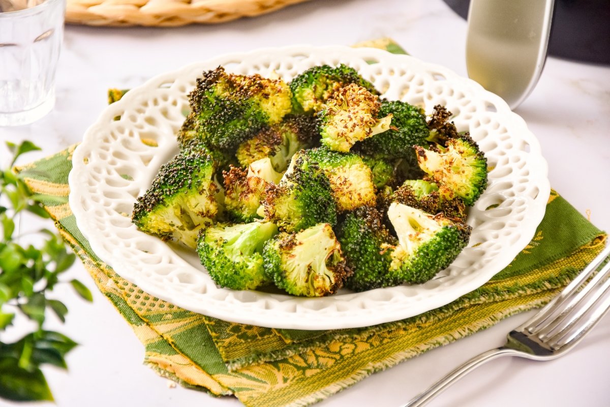 Brócoli en airfryer