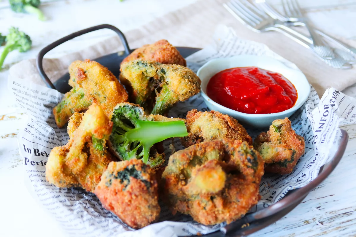 Brócoli rebozado foto principal