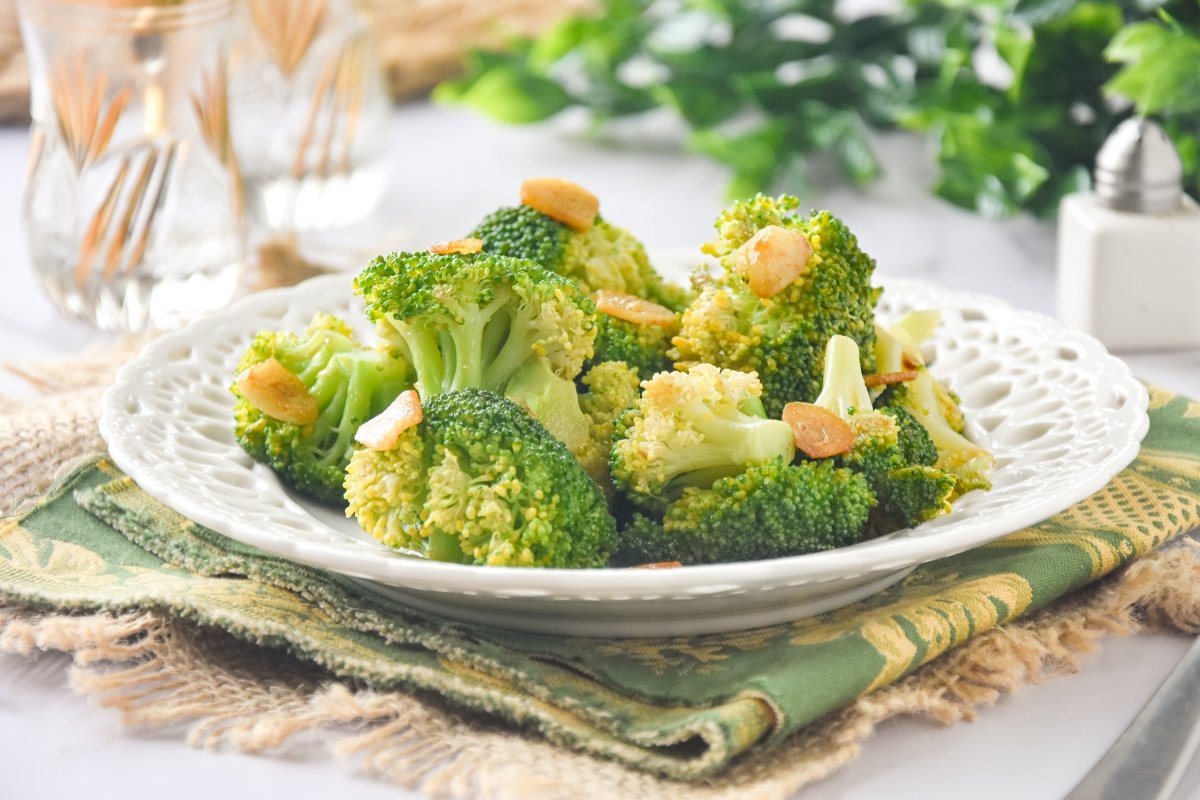 Brócoli rehogado casero